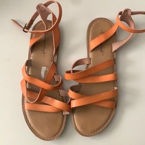 Size 10 American Eagle Strappy Sandals
